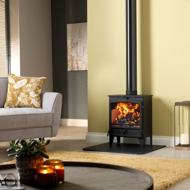 Go Eco High Line 5kW Plus Wide Stove (Cast Door)